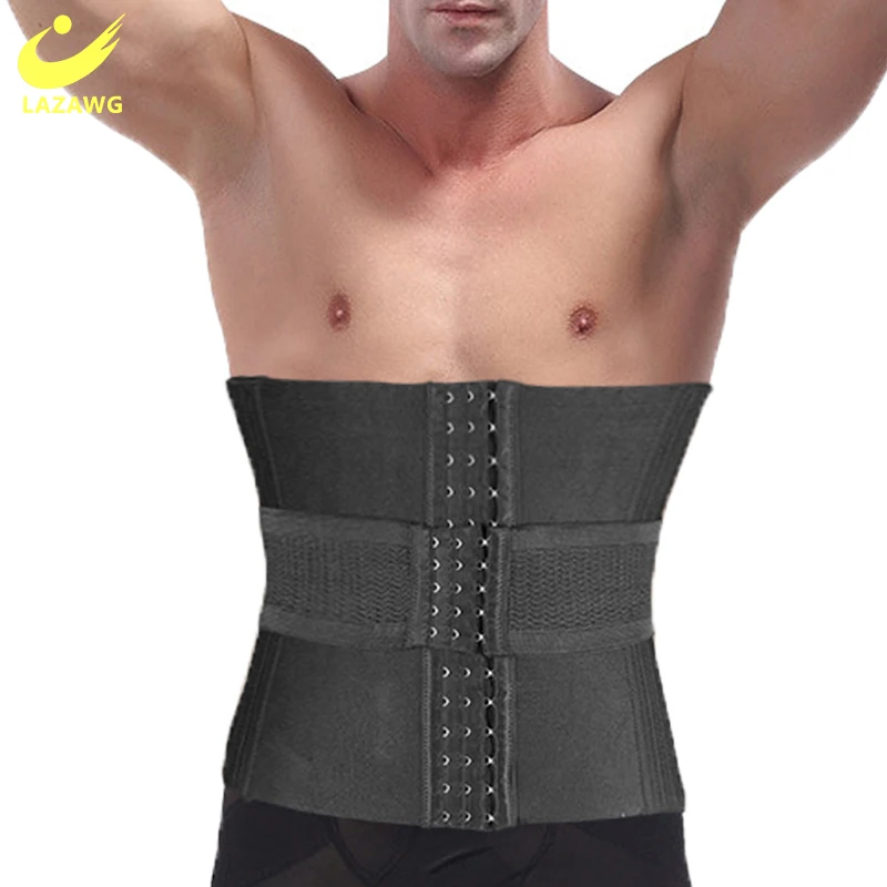 LAZAWG Men Slimming Waist Trainer Body ShaperPulling Strap Shapewear Tatical Belt Body Shaper Waist Cincher Corset Weight Loss
LAZAWG Men Slimming Waist Trainer Body ShaperPulling Strap Shapewear Tatical Belt Body Shaper Waist Cincher Corset Weight Loss