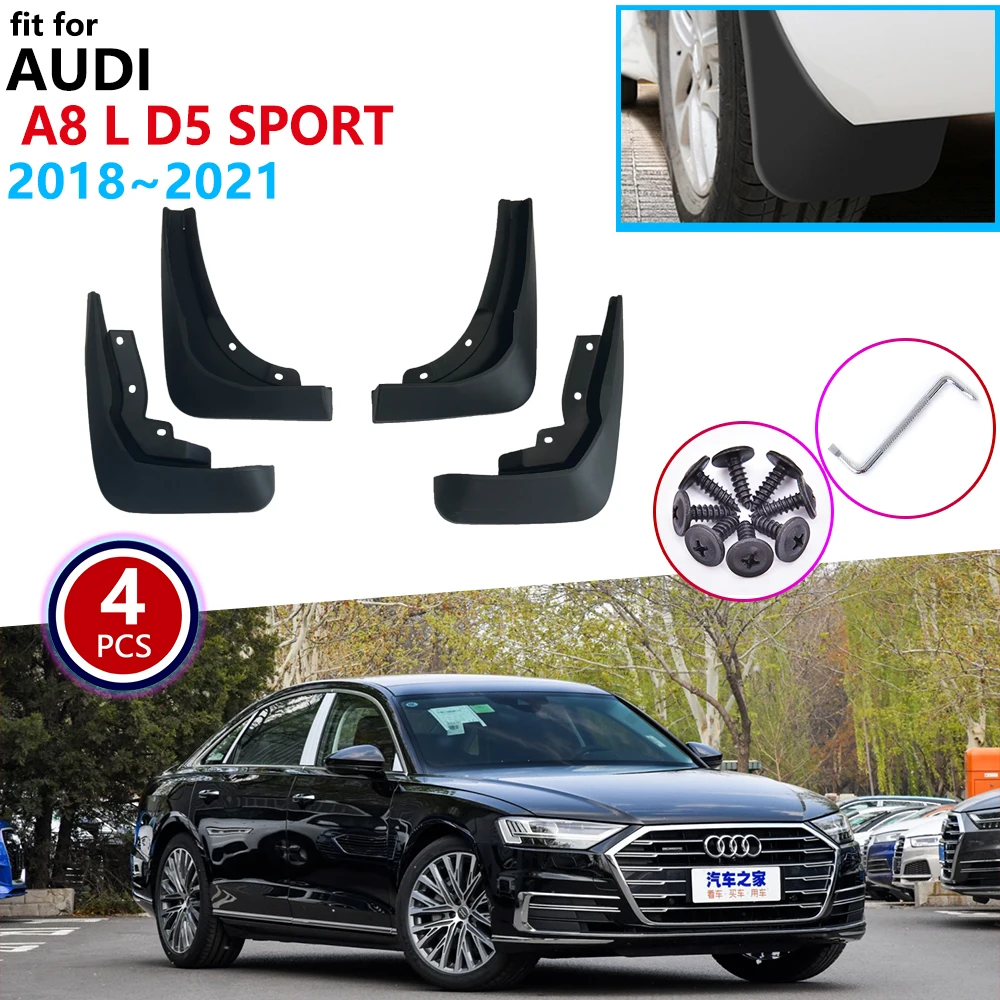 Mudflap Mudguard Fender For Audi A8 L D5 Sport 2018~2021 2019 2020 Splash Front Rear Mud Guards Auto Parts Car Wheel Accessories
Mudflap Mudguard Fender For Audi A8 L D5 Sport 2018~2021 2019 2020 Splash Front Rear Mud Guards Auto Parts Car Wheel Accessories