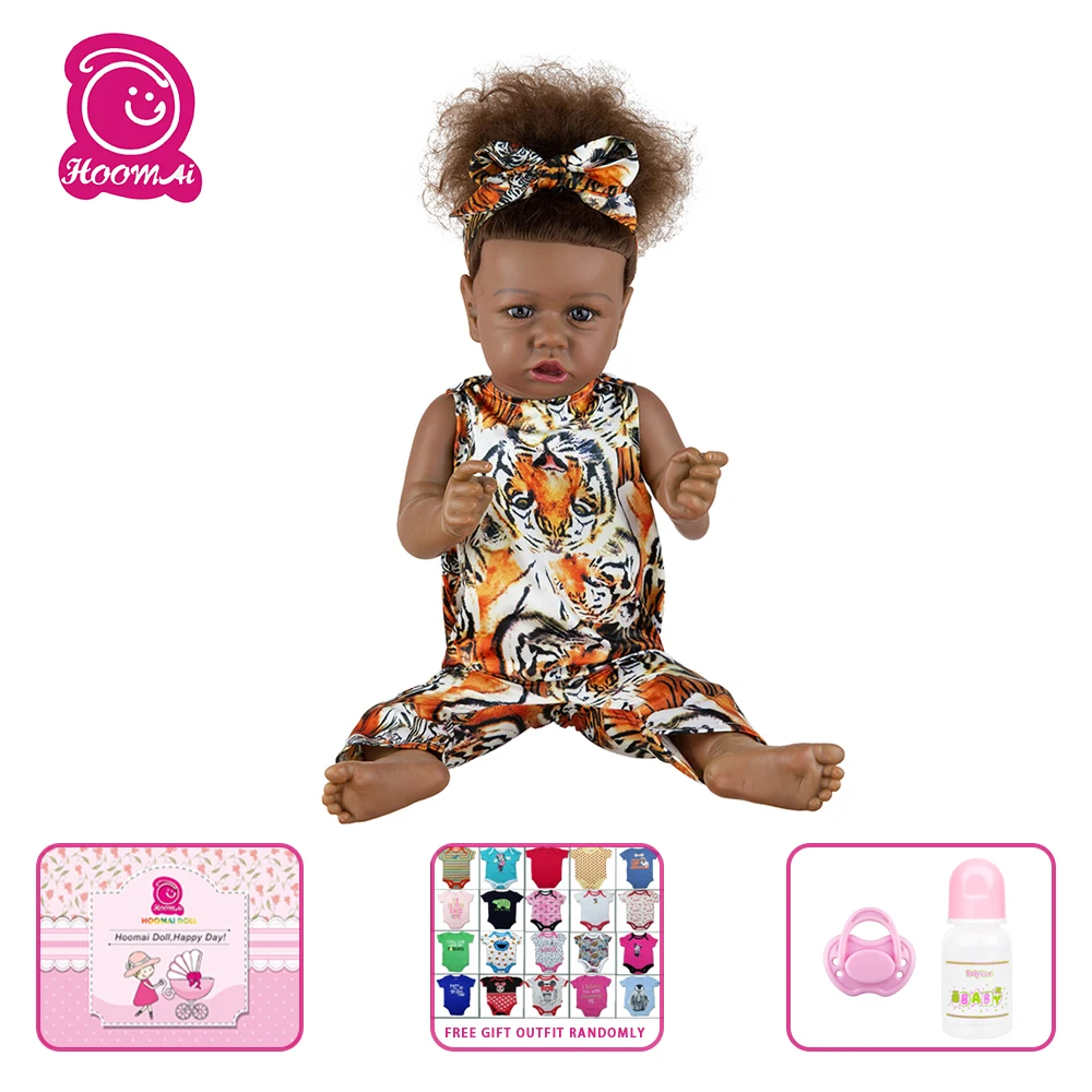 Hoomai 23" Black Skin Realistic Reborn Baby Dolls Soft Body for Kids Christmas Gift Best Playmates
Hoomai 23" Black Skin Realistic Reborn Baby Dolls Soft Body for Kids Christmas Gift Best Playmates