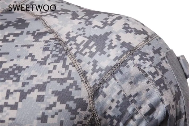 Spring and Autumn Men's Camouflage Tops Combat Shirts Assault Long Sleeve Tight T-Shirt
Spring and Autumn Men's Camouflage Tops Combat Shirts Assault Long Sleeve Tight T-Shirt