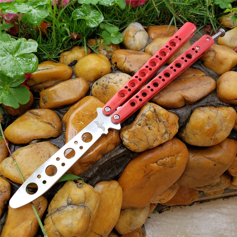 Swing Knife Butterfly New Axle Sleeve BM40 In Red Paint Not Sharp Tranier Blade Hunting Camping Knives High Quality EDC Tool
Swing Knife Butterfly New Axle Sleeve BM40 In Red Paint Not Sharp Tranier Blade Hunting Camping Knives High Quality EDC Tool
