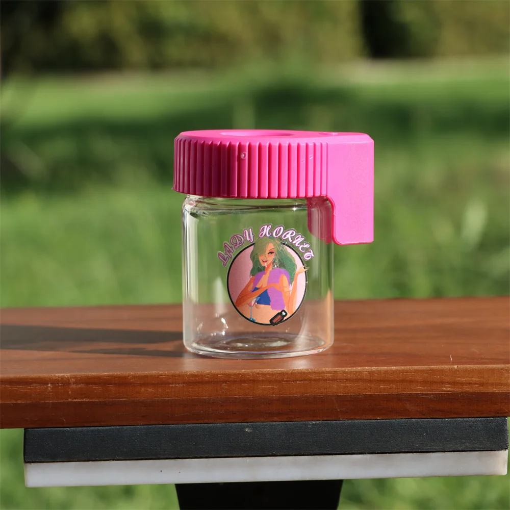 LADY HORNET Light-Up LED Air Tight Storage Tank 155ML Viewing Tobacco Container Herb Vacuum Seal Plastic Pill Box Case
LADY HORNET Light-Up LED Air Tight Storage Tank 155ML Viewing Tobacco Container Herb Vacuum Seal Plastic Pill Box Case