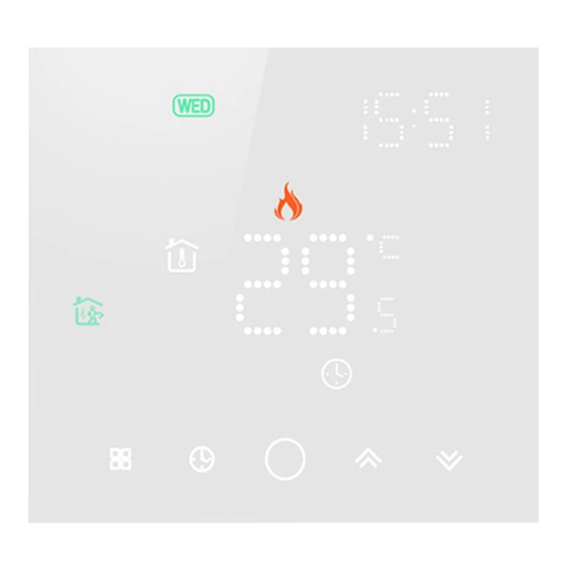 Термостат для теплого пола Tuya Smart Life, Wi-Fi, с поддержкой Alexa и Google Home
Термостат для теплого пола Tuya Smart Life, Wi-Fi, с поддержкой Alexa и Google Home