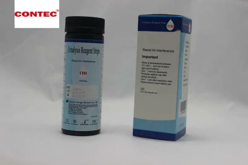 CONTEC test strips for urine analyzer BC401,100pcs