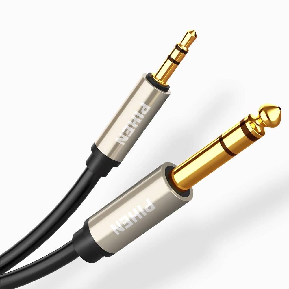 3.5mm To 6.5mm Jack Aux Cabel Speaker Amplifier Audio Cable 1M Aux Kable Line For Amplifier/Audio/Guitar/Mixer, etc.
3.5mm To 6.5mm Jack Aux Cabel Speaker Amplifier Audio Cable 1M Aux Kable Line For Amplifier/Audio/Guitar/Mixer, etc.
