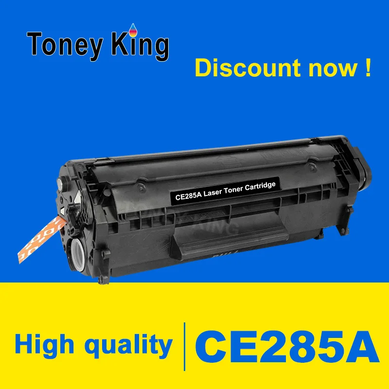 

Toney King CE285A 85A 285A Compatible Toner Cartridge for HP LaserJet P1102 P1102W Pro M1130 M1132 M1134 M1212 mf 3010 Printer