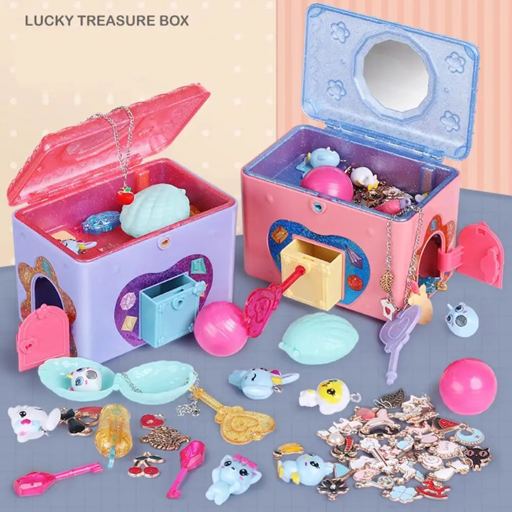 New Children's Simulation Jewelry Box Lovely Large Capacity Plastic Cartoon Treasure Chest Tool Set for Kids Toy Gift
New Children's Simulation Jewelry Box Lovely Large Capacity Plastic Cartoon Treasure Chest Tool Set for Kids Toy Gift