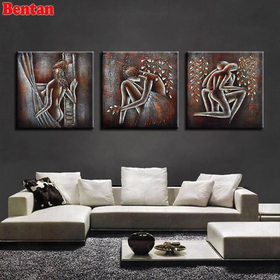 3 PCS Diy diamond painting Sexy woman picture of rhinestones embroidery diamond mosaic 5d cross stitch couple bedroom decoration
3 PCS Diy diamond painting Sexy woman picture of rhinestones embroidery diamond mosaic 5d cross stitch couple bedroom decoration