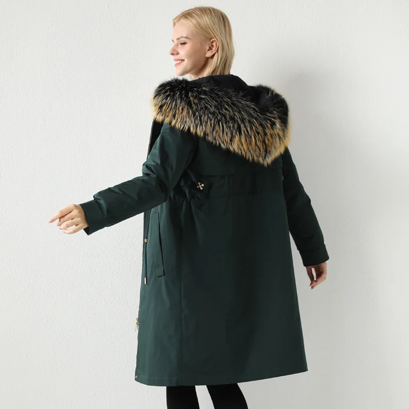 SHZQ Pai Overcome Women's Long Fur One-piece Coat Winter 2021 New Detachable Rex Rabbit Hair Liner Large Fur Coat
SHZQ Pai Overcome Women's Long Fur One-piece Coat Winter 2021 New Detachable Rex Rabbit Hair Liner Large Fur Coat