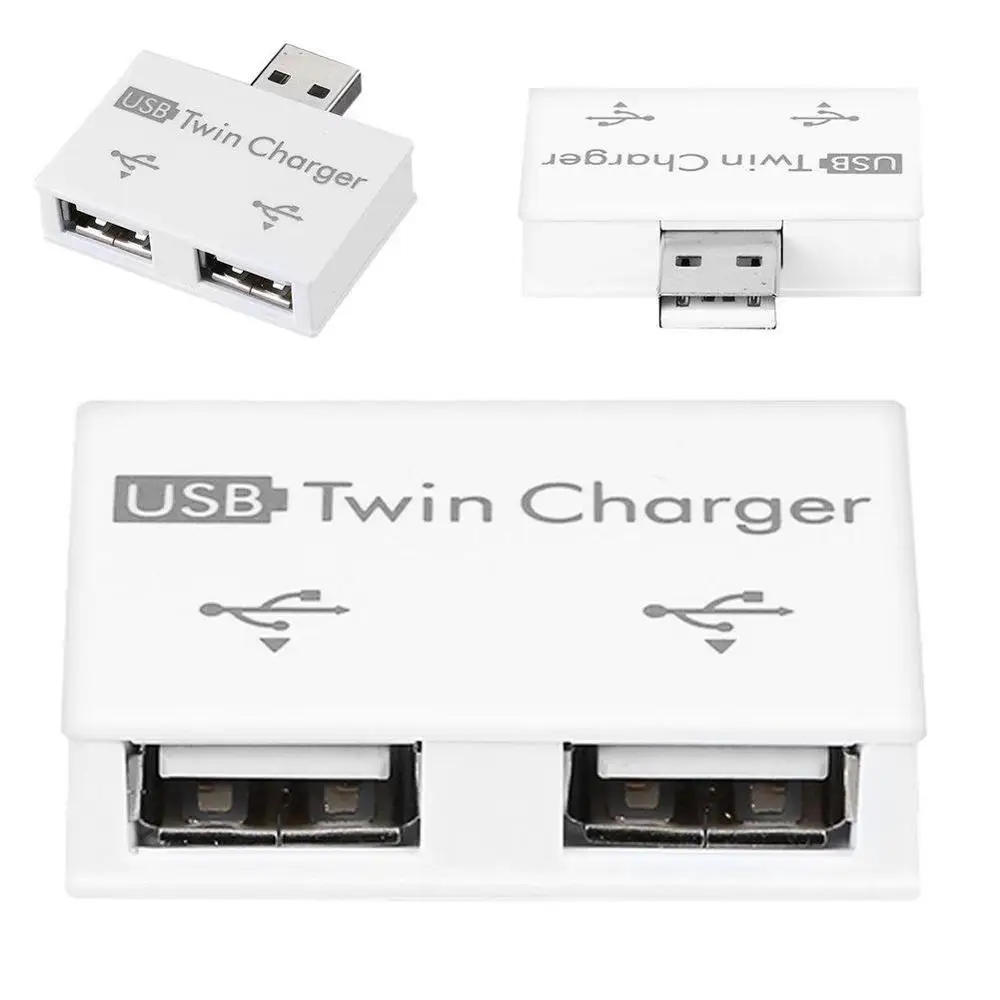 Mini USB Hub To 2 Port Charger Hub Adapter Hot Sale Fashion New USB Splitter For Phone Tablet Computer USB Hub 2.0
Mini USB Hub To 2 Port Charger Hub Adapter Hot Sale Fashion New USB Splitter For Phone Tablet Computer USB Hub 2.0