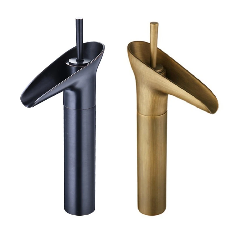 Bathroom Cold/Hot Mixer Basin Tap Single Handle Basin Faucets w/Inlet Pipe Wine Glass Style Single Lever Sink Faucet
Bathroom Cold/Hot Mixer Basin Tap Single Handle Basin Faucets w/Inlet Pipe Wine Glass Style Single Lever Sink Faucet