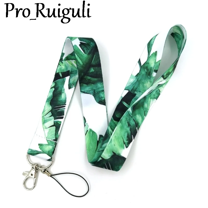 Banana Green Leaves Neck Strap Lanyards ID badge card holder keychain Mobile Phone Strap Gift Ribbon webbing necklace
Banana Green Leaves Neck Strap Lanyards ID badge card holder keychain Mobile Phone Strap Gift Ribbon webbing necklace