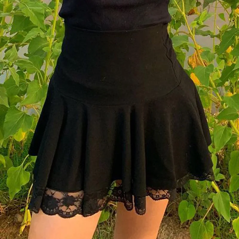 2021 Summer New Style Mini Skirt Women High Waist Lace Black White Sweet and Cute Student Skirt Fashion Pleated Skirt
2021 Summer New Style Mini Skirt Women High Waist Lace Black White Sweet and Cute Student Skirt Fashion Pleated Skirt