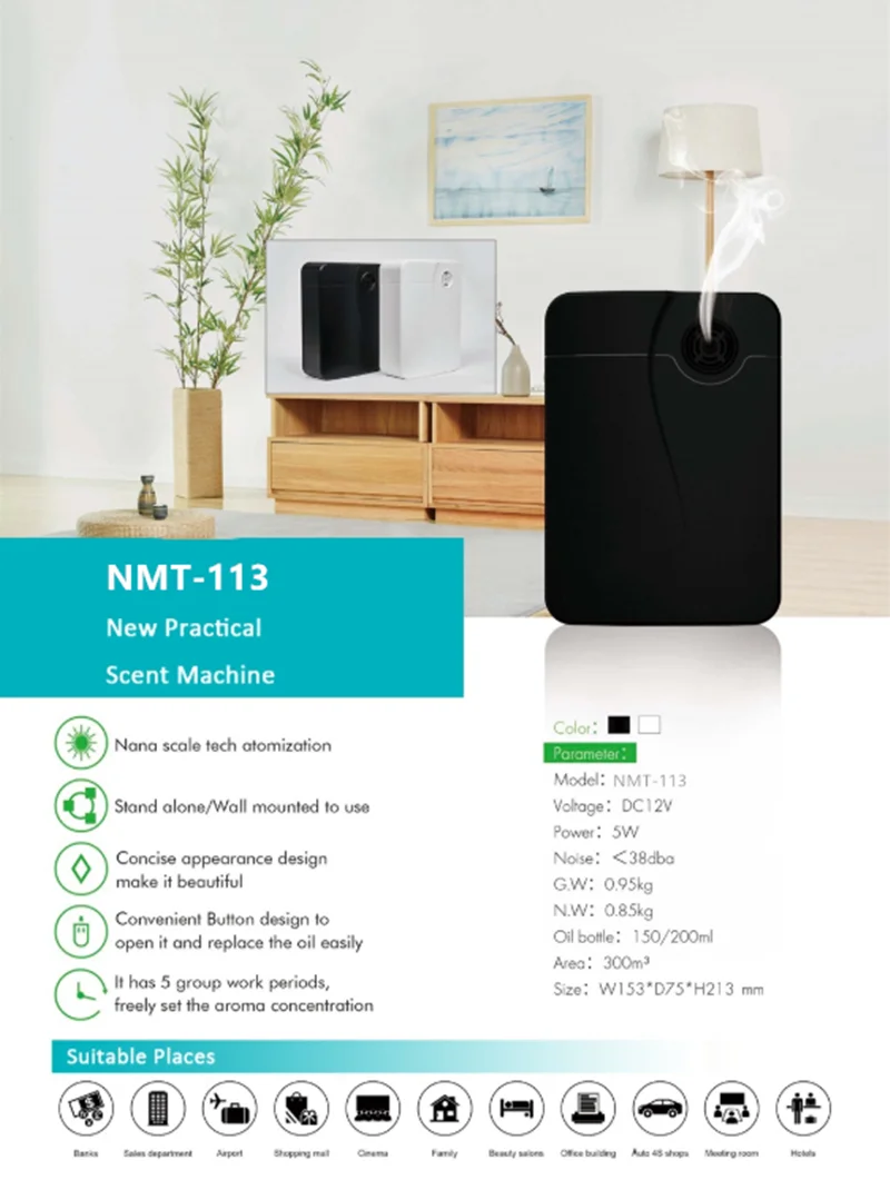 100ml Scent Diffuser Machine Commercial Silent Running Simple Electric Aromatherapy Machine Air Ionizer Air Humidifie
100ml Scent Diffuser Machine Commercial Silent Running Simple Electric Aromatherapy Machine Air Ionizer Air Humidifie