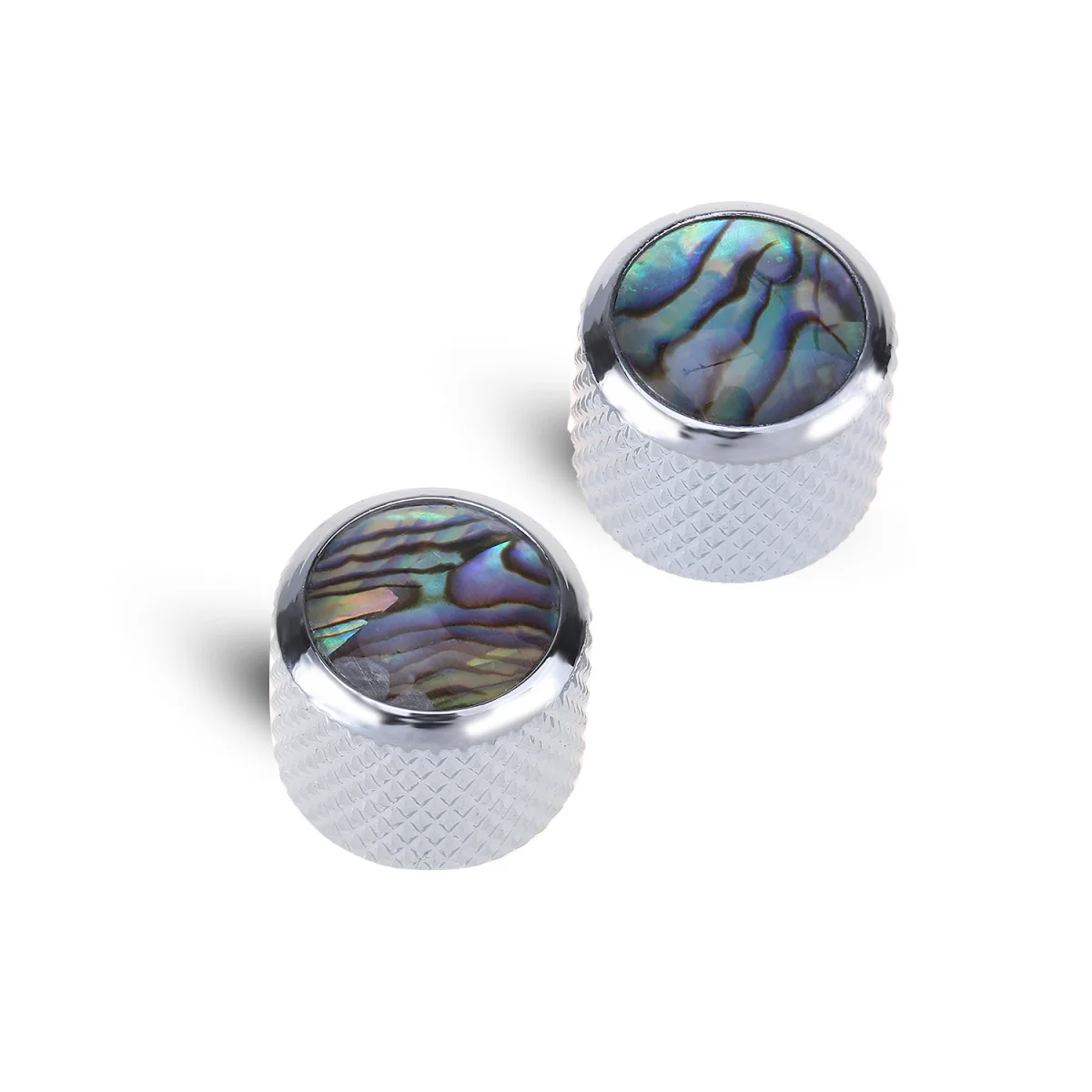 Musiclily Pro Traditional Metal Metric Size Abalone Top Dome Knobs for Telecaster Electric Guitar or Bass, Chrome (Set of 2)
Musiclily Pro Traditional Metal Metric Size Abalone Top Dome Knobs for Telecaster Electric Guitar or Bass, Chrome (Set of 2)