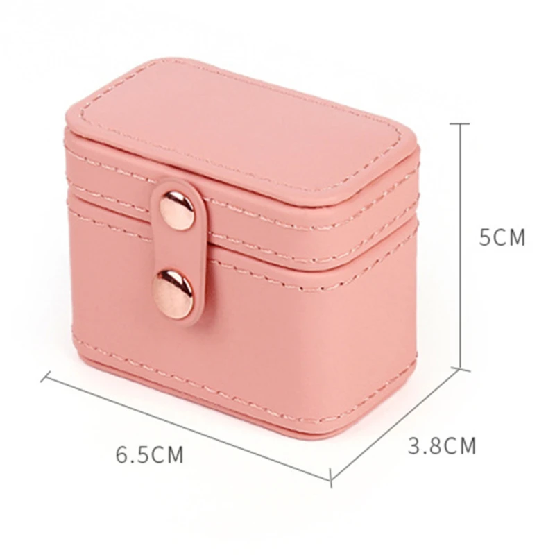 New Mini Snap Jewelry Box Fashion PU Ring Box Pair Ring Earring Pendant Box Bangle Storage Box New Arrival
New Mini Snap Jewelry Box Fashion PU Ring Box Pair Ring Earring Pendant Box Bangle Storage Box New Arrival