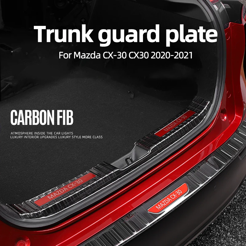 Trunk Guard Plate For Mazda CX30 CX-30 2020-2021 Stainless Steel Anti-scratch And Abrasion Resistance Trunk Protection Patch
Trunk Guard Plate For Mazda CX30 CX-30 2020-2021 Stainless Steel Anti-scratch And Abrasion Resistance Trunk Protection Patch