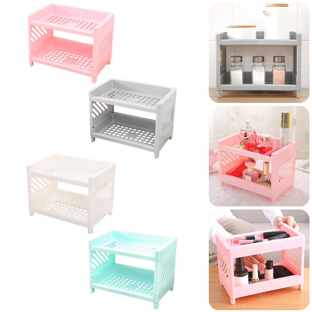 Home Storage Rack Desktop Organizer 2 Tier Shelf Makeup Cosmetics Organizer Spice Seasoning Jar Holder Hollow Bathroom Shelf
Home Storage Rack Desktop Organizer 2 Tier Shelf Makeup Cosmetics Organizer Spice Seasoning Jar Holder Hollow Bathroom Shelf