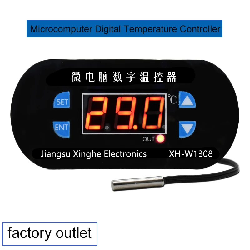 XH-1308 Temperature Controller Digital Temperature Controller Temperature Control Switch Temperature Control Adjustable Digital
XH-1308 Temperature Controller Digital Temperature Controller Temperature Control Switch Temperature Control Adjustable Digital