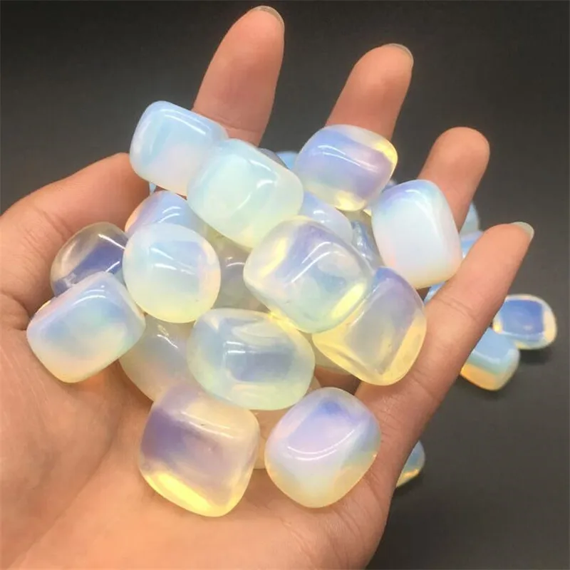 

100g Beautiful Opal Rough Gravel Square Specimen Healing Stone Crystals
