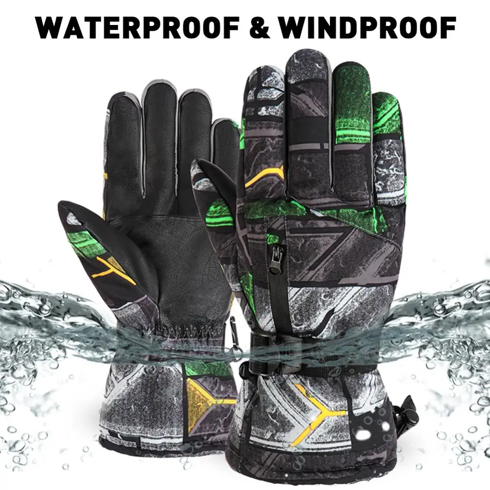 Winter 100% Ski Cycling Gloves Windproof Outdoor Sport Ski Gloves For Bike Bicycle Scooter Motorcycle Warm Non-Slip Glove
Winter 100% Ski Cycling Gloves Windproof Outdoor Sport Ski Gloves For Bike Bicycle Scooter Motorcycle Warm Non-Slip Glove