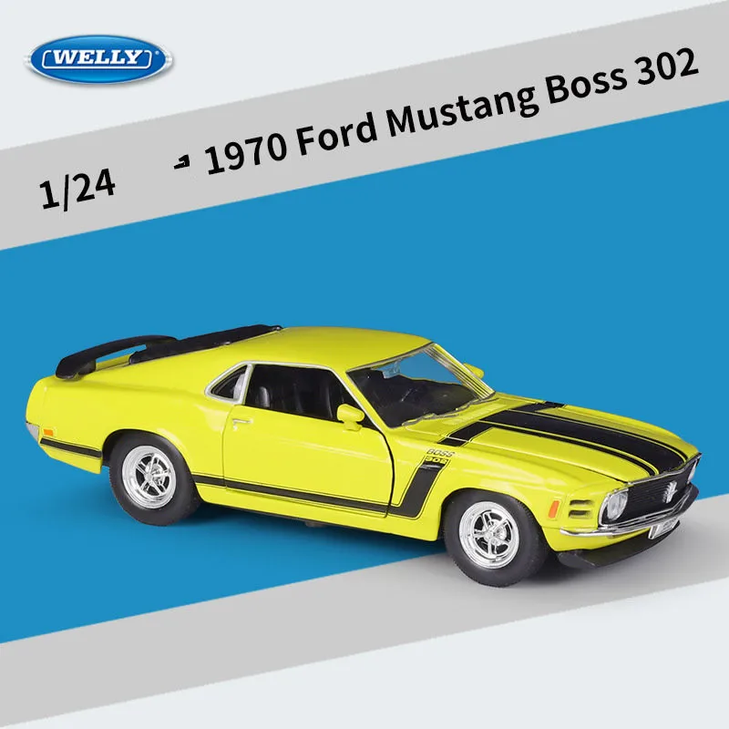 Модель классического автомобиля Ford Mustang Boss 302 1:24, модель спортивного автомобиля из сплава, Литые металлические игрушечные автомобили, Колле...
Модель классического автомобиля Ford Mustang Boss 302 1:24, модель спортивного автомобиля из сплава, Литые металлические игрушечные автомобили, Колле...