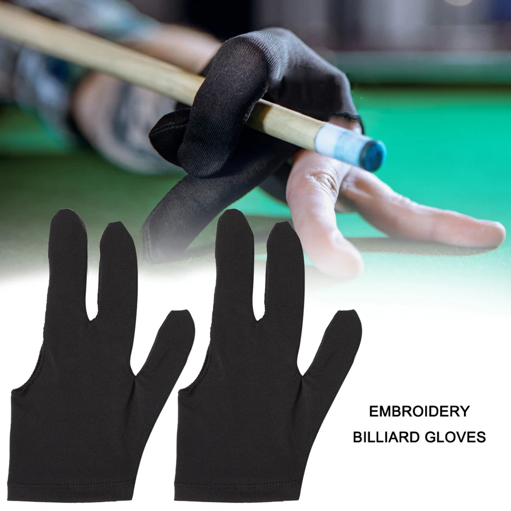 3-Finger Open Lycra Snooker Billiard Gloves Left/Right Hand Universal Pool Cue Gloves for Men Women Unisex Fitness Sports Parts
3-Finger Open Lycra Snooker Billiard Gloves Left/Right Hand Universal Pool Cue Gloves for Men Women Unisex Fitness Sports Parts