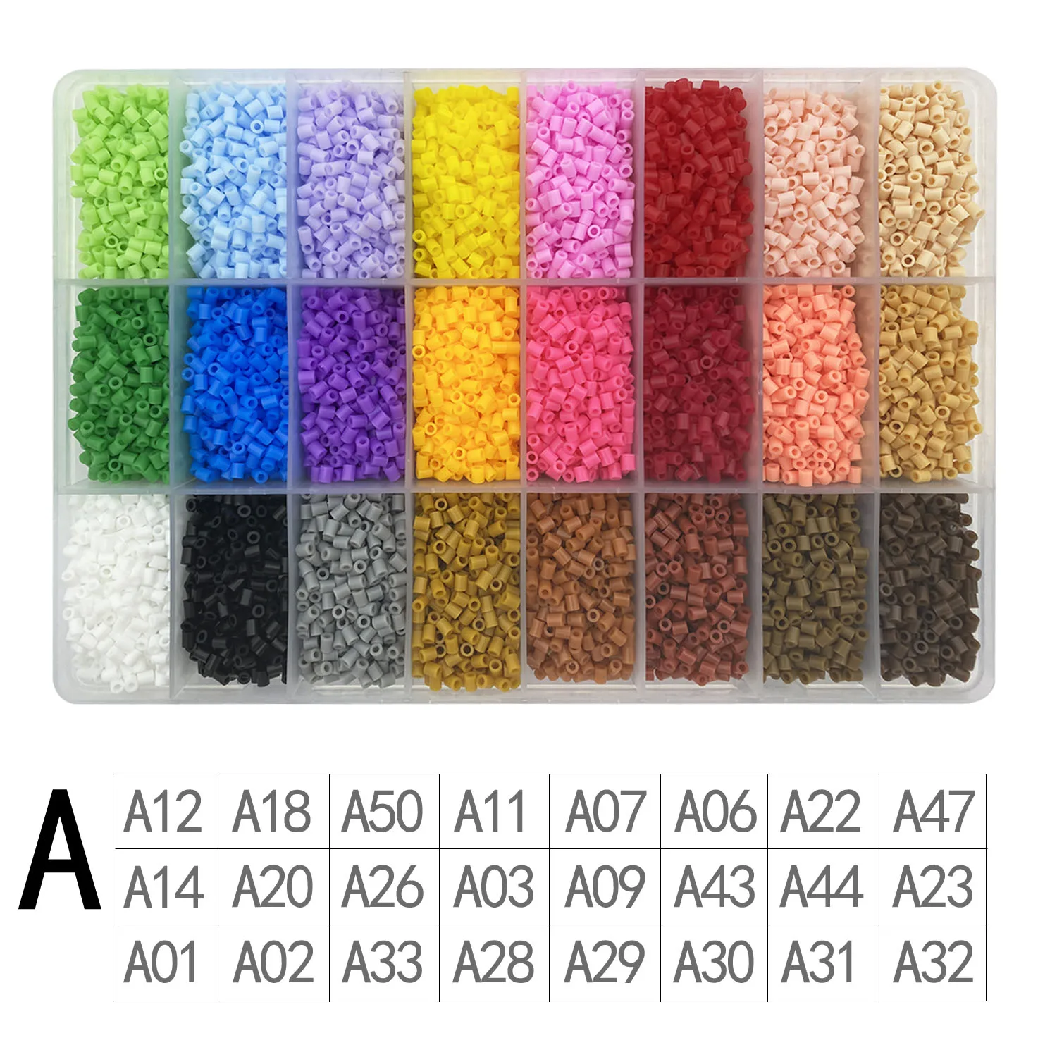 2.6mm Perler Mini Beads 24000Pcs 24color/lot Hama Beads DIY Toy For Kids High Quality Iron Beads Puzzle Children Gift
2.6mm Perler Mini Beads 24000Pcs 24color/lot Hama Beads DIY Toy For Kids High Quality Iron Beads Puzzle Children Gift