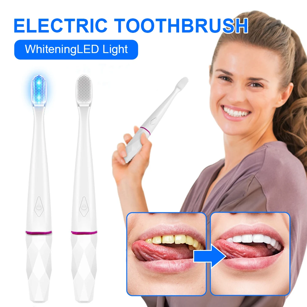 Electric Toothbrush with Blue Light IPX7 Waterproof Tooth Brush Deep Cleaning Teeth Whitening Brush Oral Care
Electric Toothbrush with Blue Light IPX7 Waterproof Tooth Brush Deep Cleaning Teeth Whitening Brush Oral Care