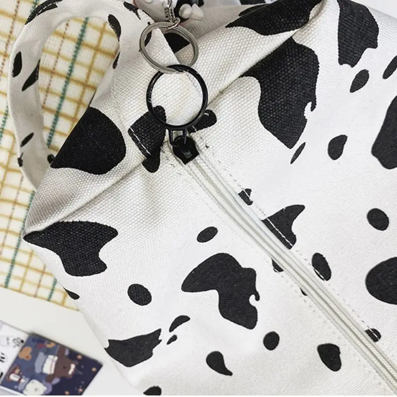 Women Ladies Cartoon Cow Print Shoulder Bag Canvas Crossbody Tote Phone Purse Messenger Satchel Tote
Women Ladies Cartoon Cow Print Shoulder Bag Canvas Crossbody Tote Phone Purse Messenger Satchel Tote