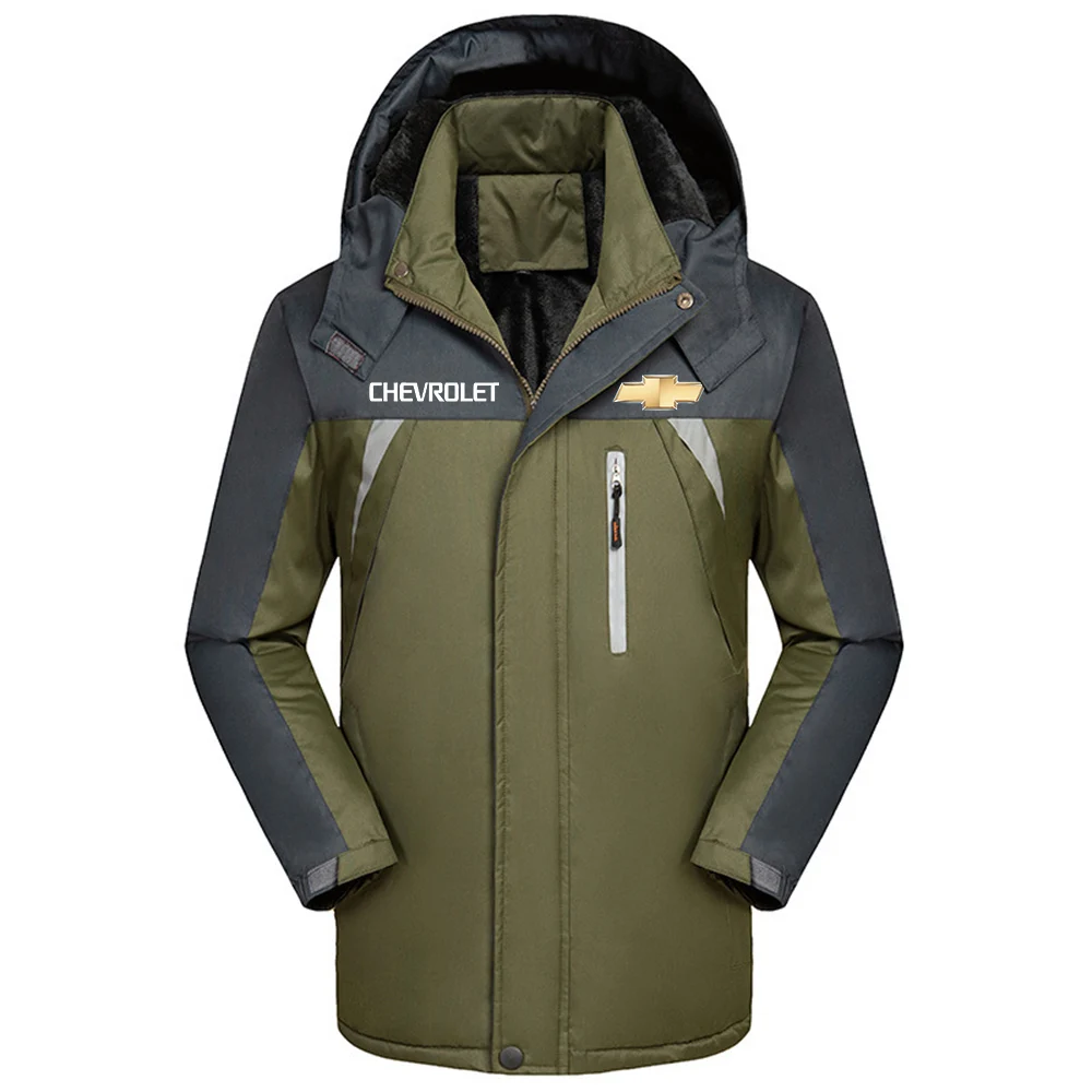 2021 Mens Winter Chevrolet Car Logo Thicken Jackets Windbreaker Waterproof Warm Outdoor Cold-Proof Mountaineering Coats Clothing
2021 Mens Winter Chevrolet Car Logo Thicken Jackets Windbreaker Waterproof Warm Outdoor Cold-Proof Mountaineering Coats Clothing