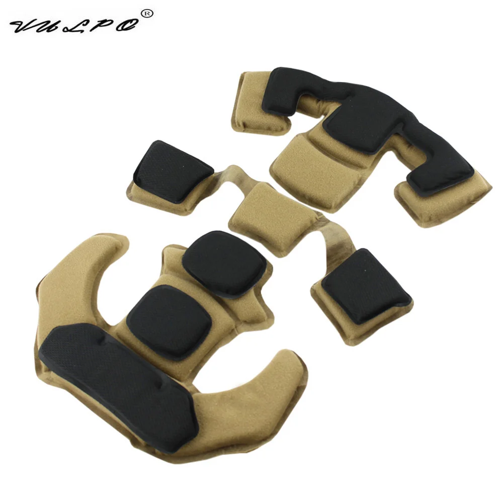 VULPO Helmet Accessory Memory Foam Pad Airsoft Paintball Helmet Protective Pad Internal Cushion Pad For Fast MICH ACH EX Helmet
VULPO Helmet Accessory Memory Foam Pad Airsoft Paintball Helmet Protective Pad Internal Cushion Pad For Fast MICH ACH EX Helmet
