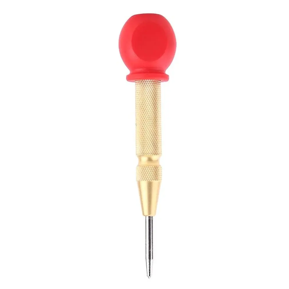 Automatic Center Pin Hole Punch Wood Press Dent Marker Woodworking Tool Spring Loaded Marking Starting Holes Tool
Automatic Center Pin Hole Punch Wood Press Dent Marker Woodworking Tool Spring Loaded Marking Starting Holes Tool