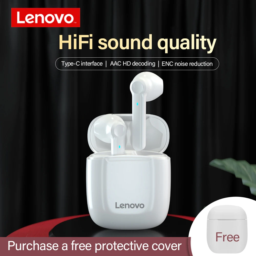 Lenovo XT89 TWS Bluetooth Earphone HIFI Sound quality Wireless Headphones ACC SBC HD audio decoding Headset Stereo bass With Mic
Lenovo XT89 TWS Bluetooth Earphone HIFI Sound quality Wireless Headphones ACC SBC HD audio decoding Headset Stereo bass With Mic