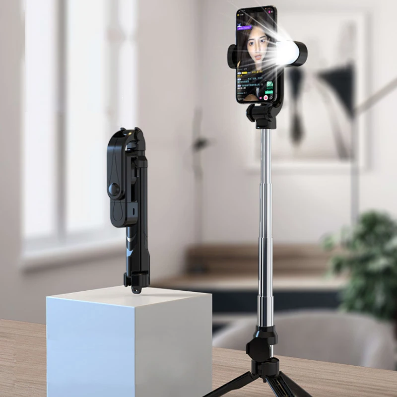 NEWNet RedTripod Selfie Stick Mobile Phone Beautification Flood Lamp Live Desktop Stand Bluetooth-compatible Selfie Stick Tripod
NEWNet RedTripod Selfie Stick Mobile Phone Beautification Flood Lamp Live Desktop Stand Bluetooth-compatible Selfie Stick Tripod