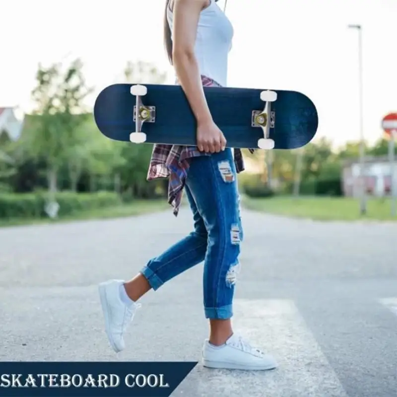 Four-Wheel Maple Wood Silent Skate Board Adult Skateboard Sports Longboard For Beginner Teens Outdoor Entertainment
Four-Wheel Maple Wood Silent Skate Board Adult Skateboard Sports Longboard For Beginner Teens Outdoor Entertainment