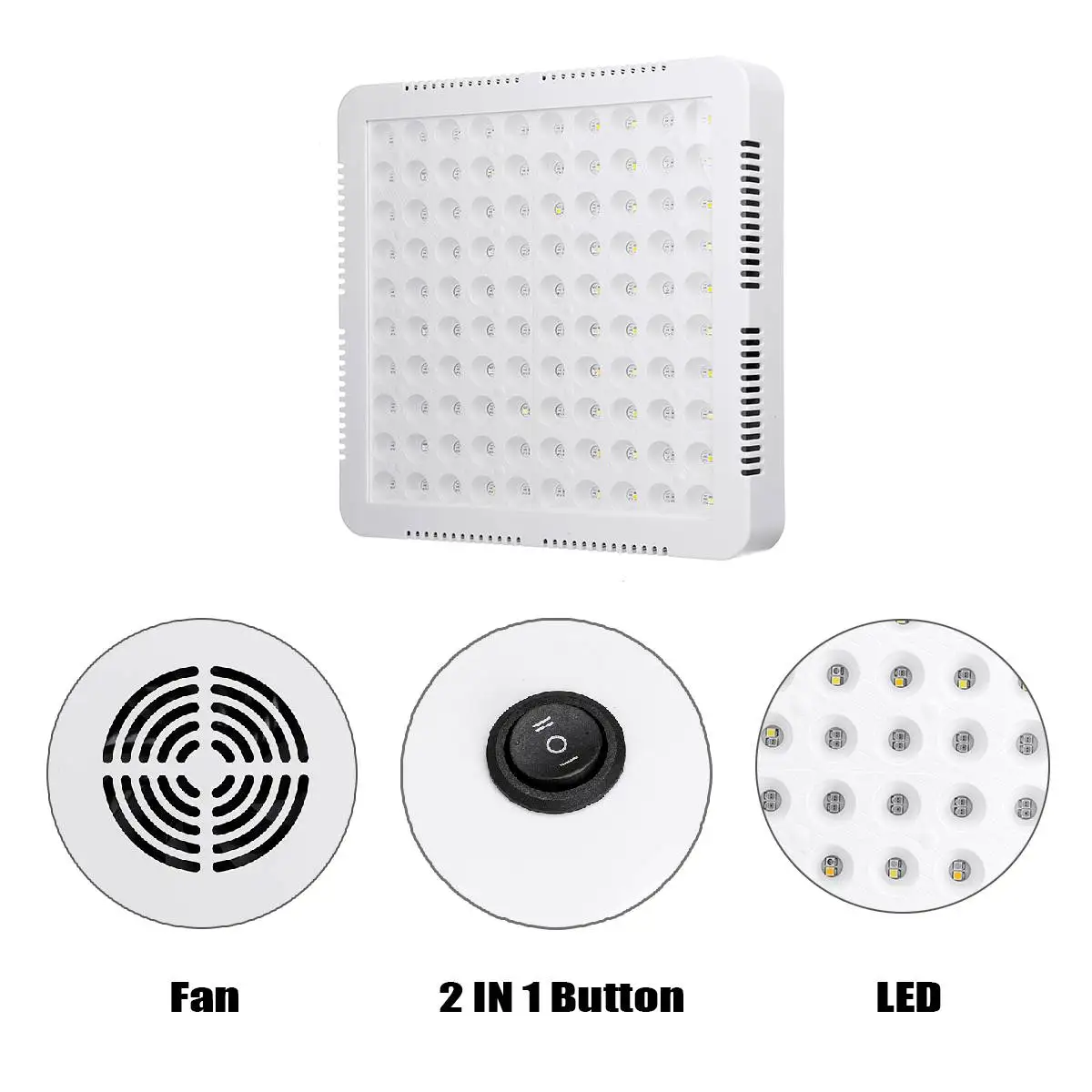 3000W Full Spectrum LED Grow Light Phyto Lamps For Flower Plant Veg Hydroponics System Grow/Bloom Tent AC85-265V
3000W Full Spectrum LED Grow Light Phyto Lamps For Flower Plant Veg Hydroponics System Grow/Bloom Tent AC85-265V