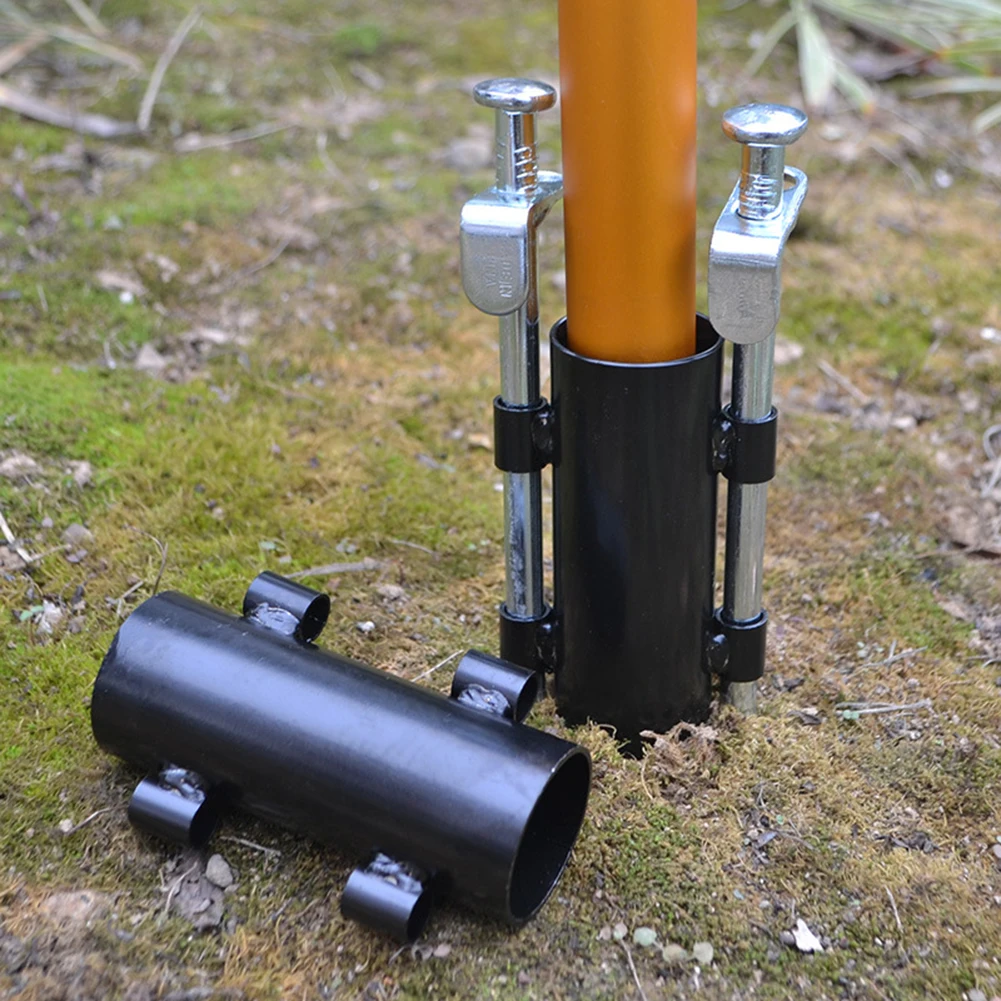 Awning Rod Holder Outdoor Camping Canopy Rod Fixed Lamp Light Stand Iron Holder Fixed Tube Reinforced Windproof Tent Pole Tool
Awning Rod Holder Outdoor Camping Canopy Rod Fixed Lamp Light Stand Iron Holder Fixed Tube Reinforced Windproof Tent Pole Tool