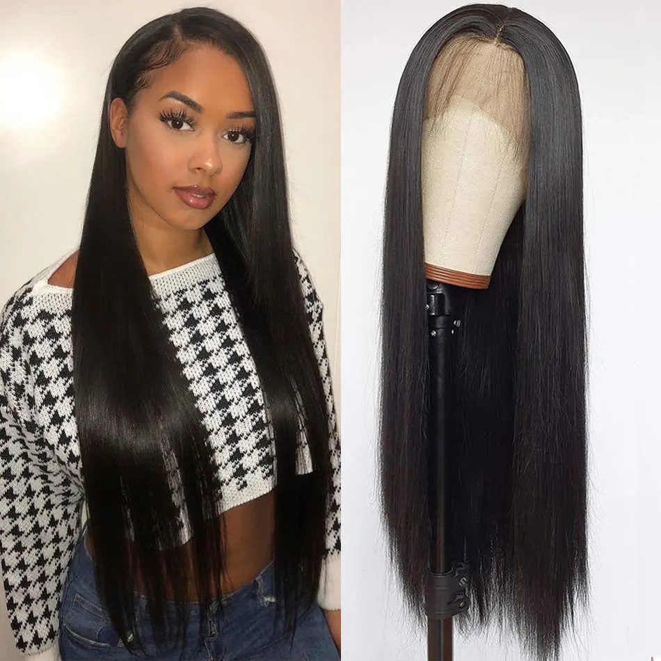 Straight Lace Front Human Hair Wigs 13x4 Transparent Lace Frontal Wig Brazilian Remy 4x4 Lace Closure Wig Straight Hair Wigs
Straight Lace Front Human Hair Wigs 13x4 Transparent Lace Frontal Wig Brazilian Remy 4x4 Lace Closure Wig Straight Hair Wigs