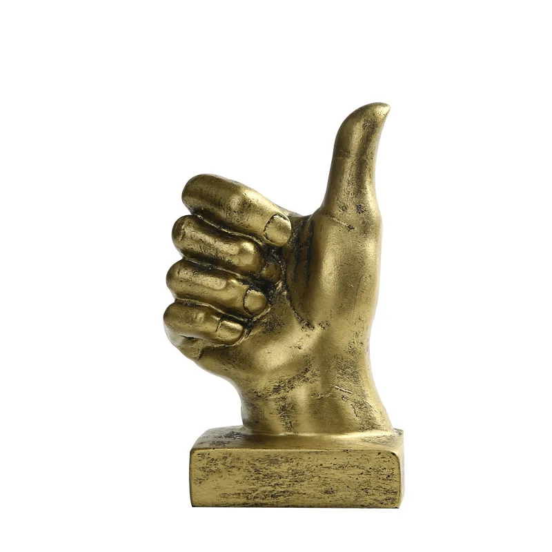 American Retro Gesture OK Victory Thumb Finger Model Home Soft Decoration Model Room Cafe Decoration Ornaments
American Retro Gesture OK Victory Thumb Finger Model Home Soft Decoration Model Room Cafe Decoration Ornaments