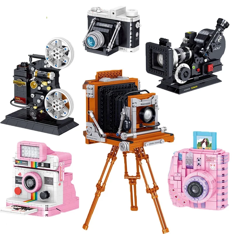 Digital Camera Building Block MOC Creative Polaroid Retro Camera Model DIY Bricks Toys For Children Gifts
Digital Camera Building Block MOC Creative Polaroid Retro Camera Model DIY Bricks Toys For Children Gifts