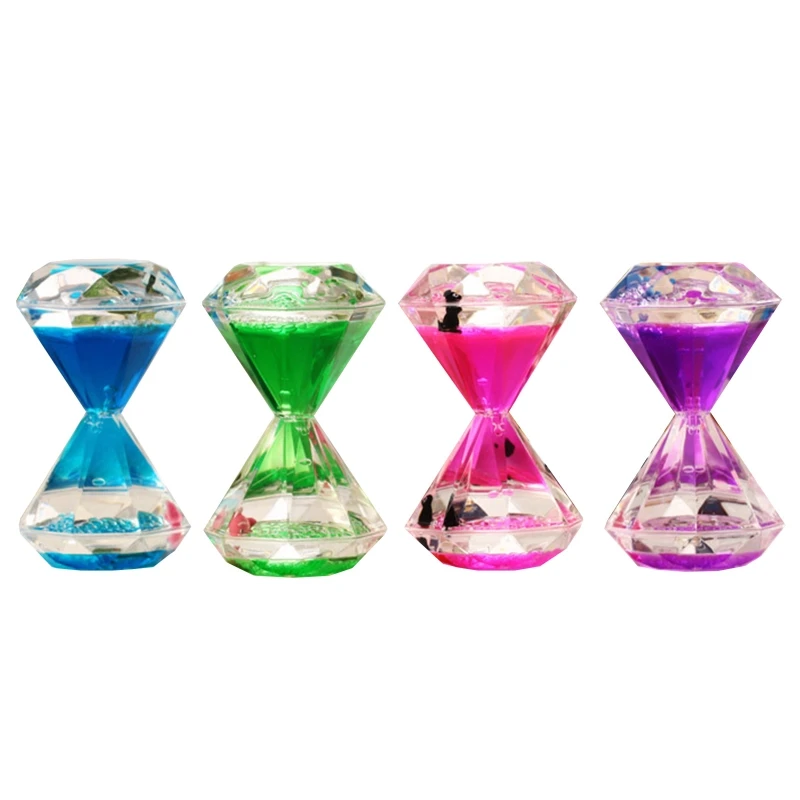 Diamond Shape Floating Liquid Motion Bubbler Timer Animal Oil Hourglass Desk Toy R66D 
Diamond Shape Floating Liquid Motion Bubbler Timer Animal Oil Hourglass Desk Toy R66D