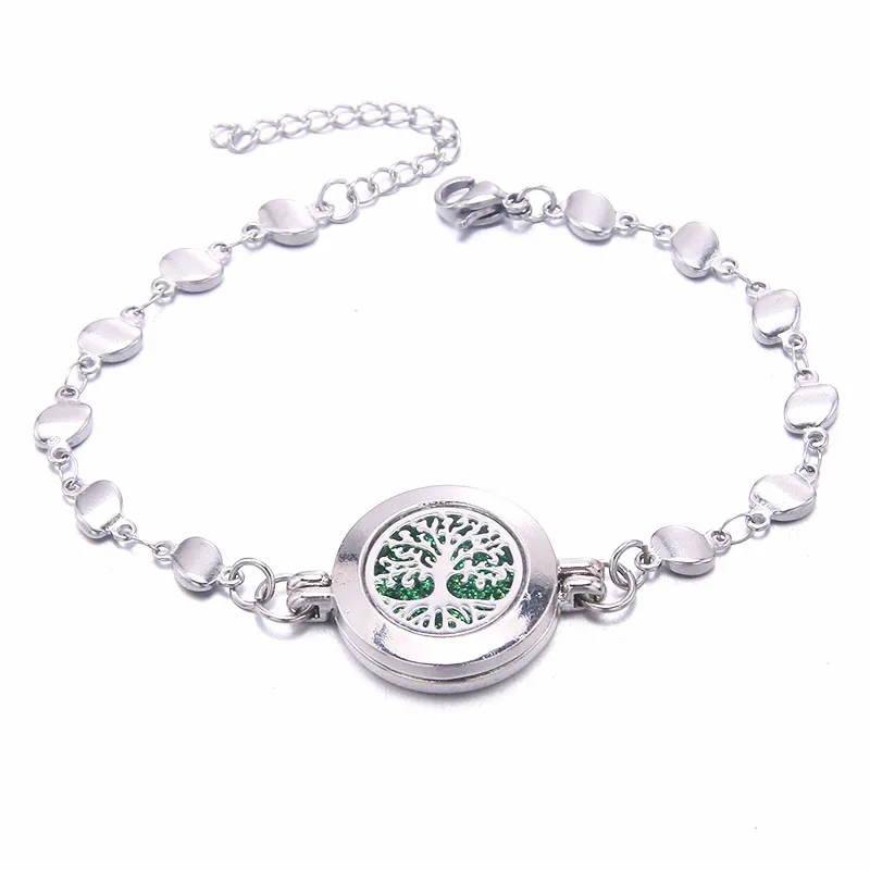 New Fashion Aromatherapy Locket Bracelet 21MM Stainless Steel Bracelet Essential Oil Aroma Perfume Locket Diffuser Bracelet
New Fashion Aromatherapy Locket Bracelet 21MM Stainless Steel Bracelet Essential Oil Aroma Perfume Locket Diffuser Bracelet