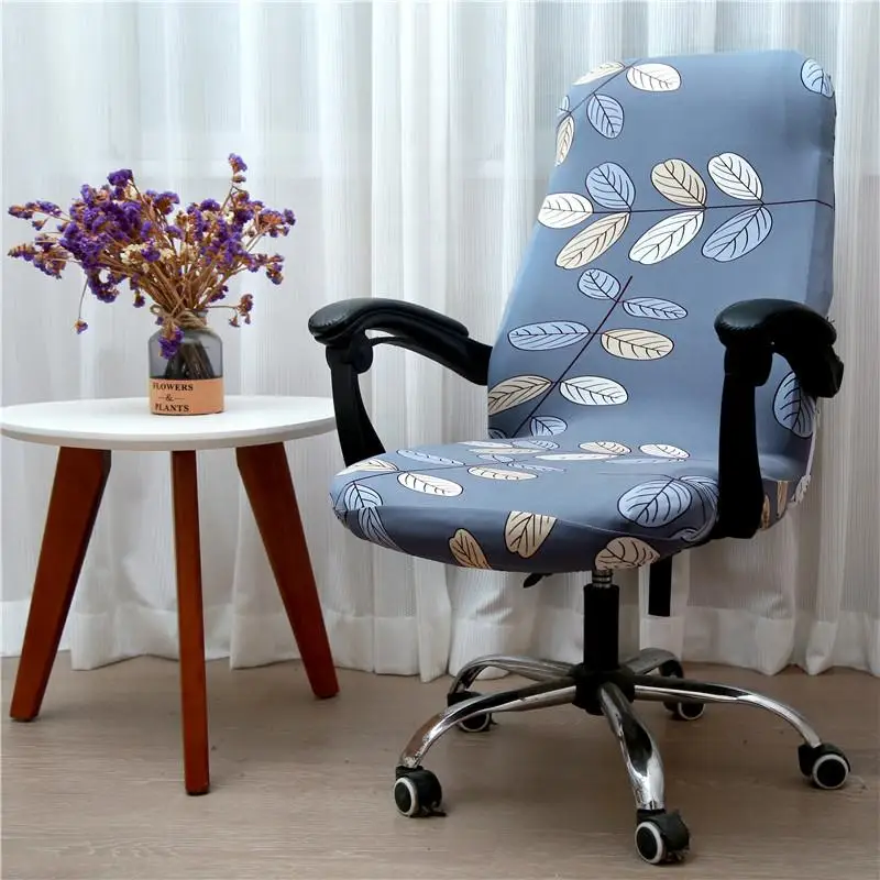 30 Chair Cover Office Seat Cover For Computer Chair Removable Armchair Cover Rotating Lift Chair Case Covers Slipcover