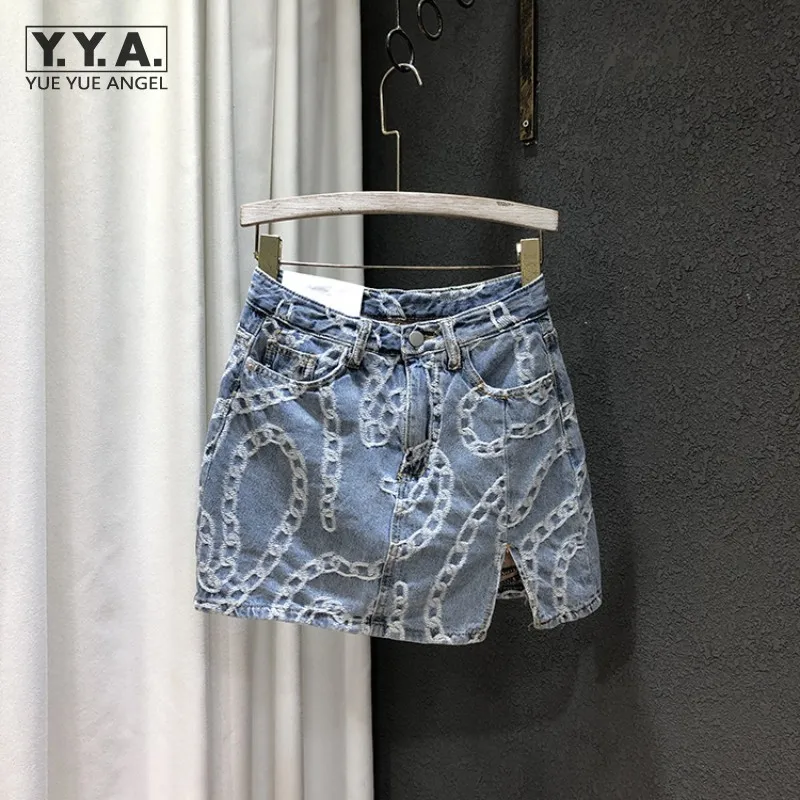 Высокая уличная женская джинсовая юбка с высокой талией Slim Fit с запахом Разделение пикантные юбки коплект летней с винтажными пуговицами св...
Высокая уличная женская джинсовая юбка с высокой талией Slim Fit с запахом Разделение пикантные юбки коплект летней с винтажными пуговицами св...