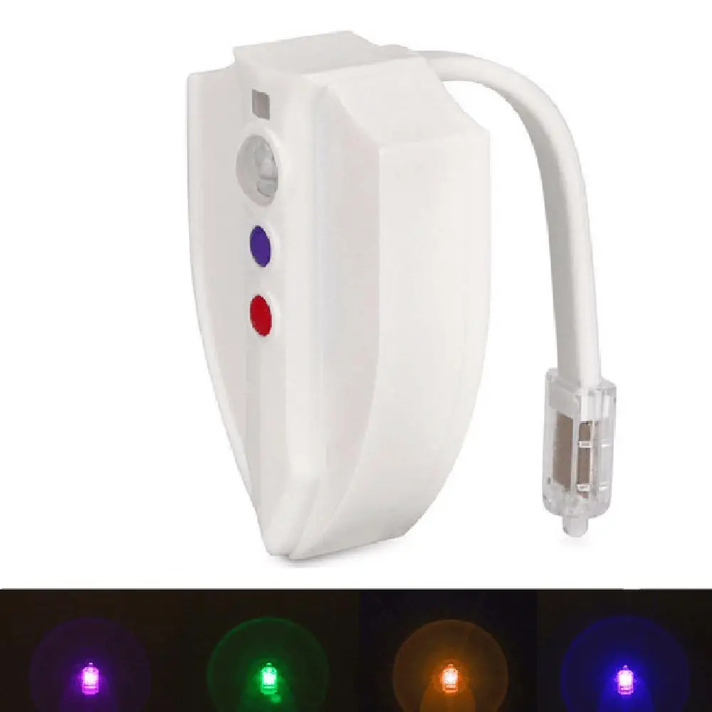 8 Colors Bathroom Toilet Seat Night Lamp LED PIR Motion Sensor WC Toilet Light Combine a Visual Positioning System
8 Colors Bathroom Toilet Seat Night Lamp LED PIR Motion Sensor WC Toilet Light Combine a Visual Positioning System