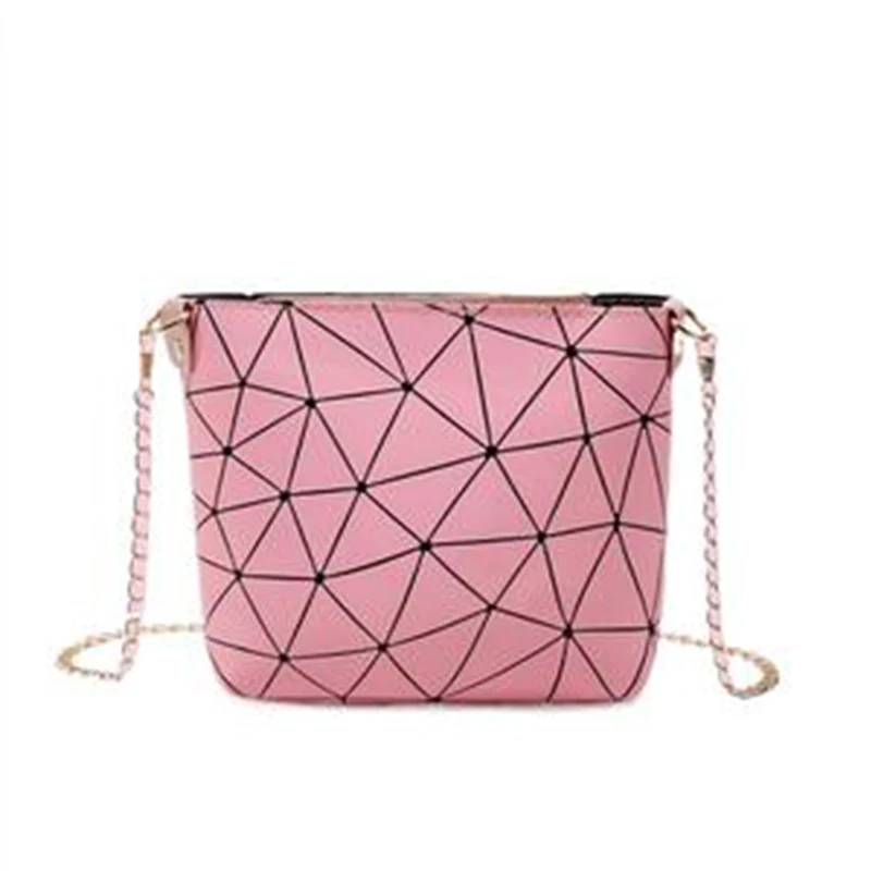 Spring Summer Diamond Grid Women'S Bucket Bag Solid Color PU Chain Female Shoulder Bag Geometric Pattern Ladies Messenger Bag
Spring Summer Diamond Grid Women'S Bucket Bag Solid Color PU Chain Female Shoulder Bag Geometric Pattern Ladies Messenger Bag