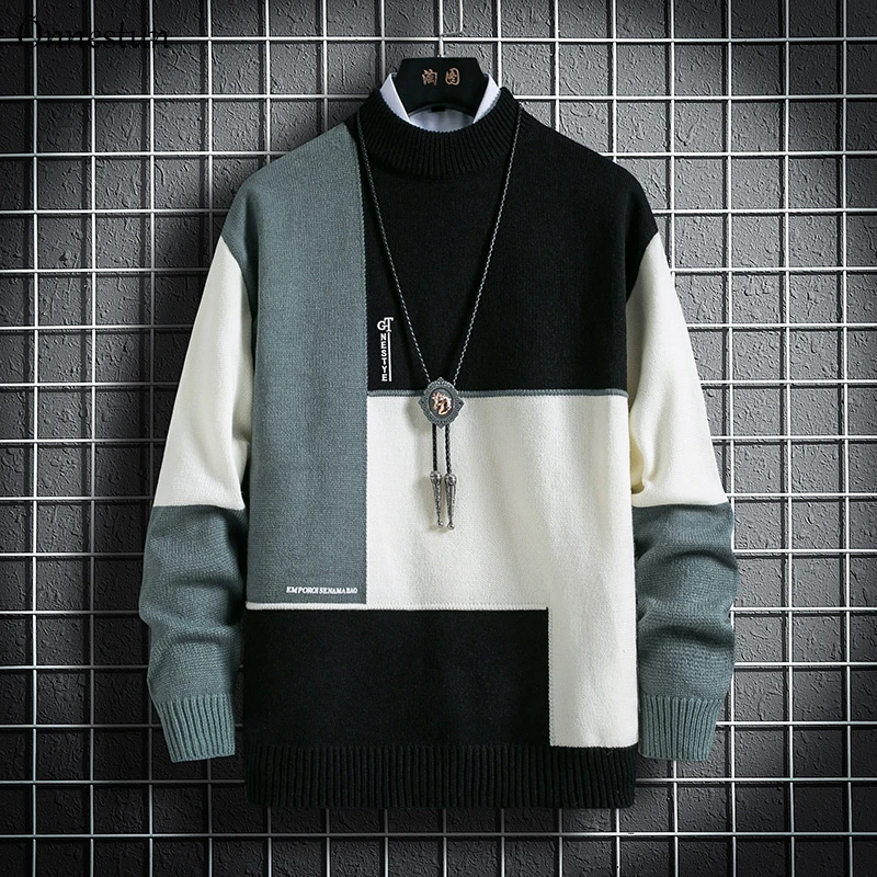 Свитер Onnestun, мужской новый зимний Высококачественный свитер с вышивкой, мужской свитер с длинным рукавом, вязаный пуловер, Повседневный сви...
Свитер Onnestun, мужской новый зимний Высококачественный свитер с вышивкой, мужской свитер с длинным рукавом, вязаный пуловер, Повседневный сви...