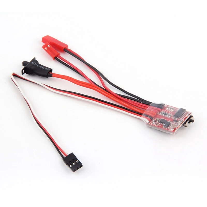 RC ESC 30A 4-8V контроллер скорости щеточного двигателя 1/16 1/18 для скалолазания Car Ship Tank