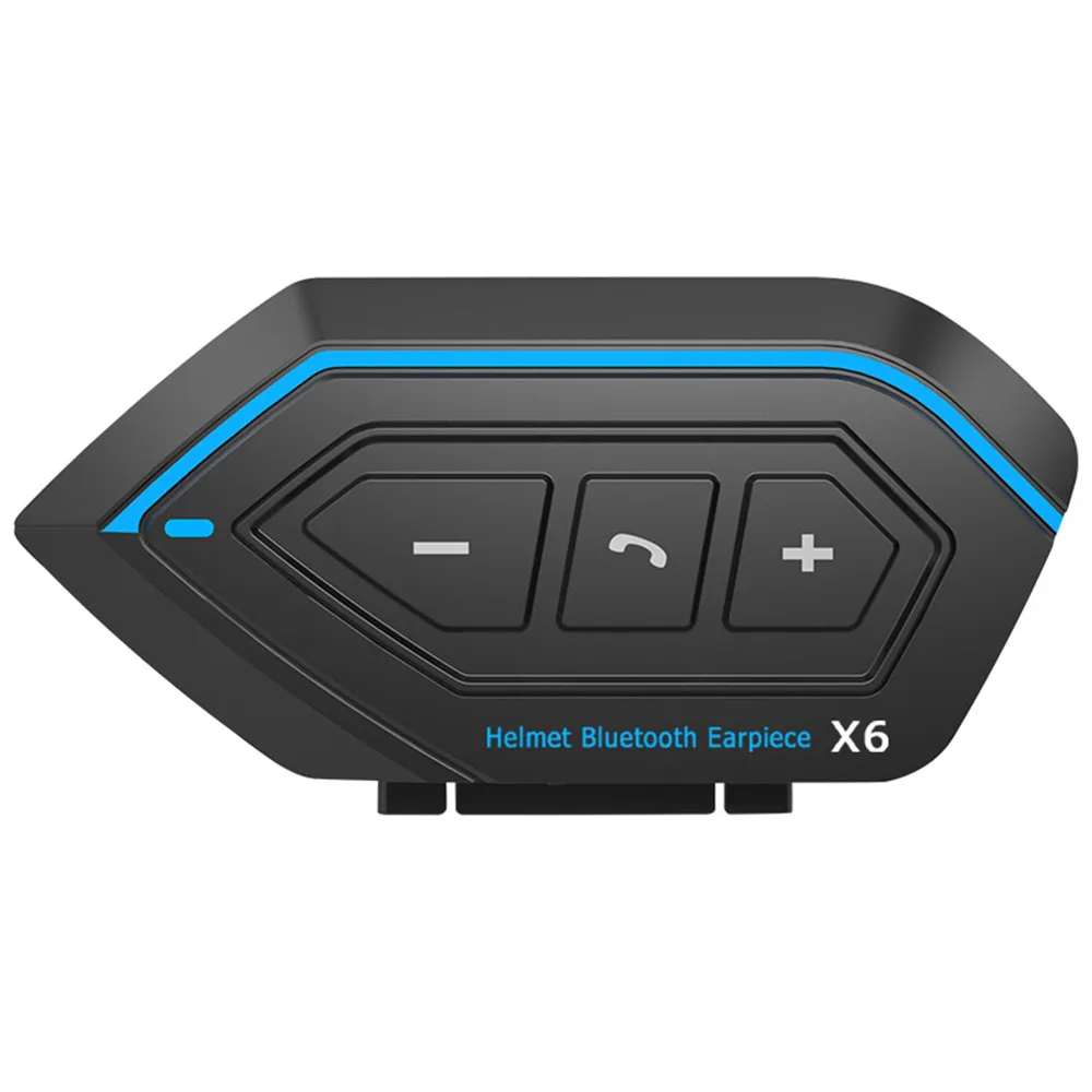 Helmet Bluetooth earphone X6 Motorcycle Headset BT Interphone Bluetooth Helmet Intercom Stereo Headset for Cell Phone 2 rider
Helmet Bluetooth earphone X6 Motorcycle Headset BT Interphone Bluetooth Helmet Intercom Stereo Headset for Cell Phone 2 rider